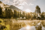 Camping Steinplatte