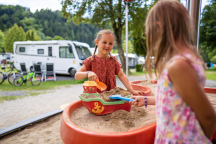 Camping Brunner Kleinkinder-Spielplatz