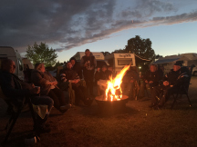 Lagerfeuer am Camping Sonnenland