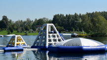 Campingplatz Ausee Aquapark  Wasserspaß am See