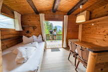Camping Alpenferienpark Reisach Camping, Reisach, Natur, Nassfeld, Bergblick, Blockhütte Typ A