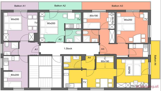 Camping Brunner am See 2/4P Apartments